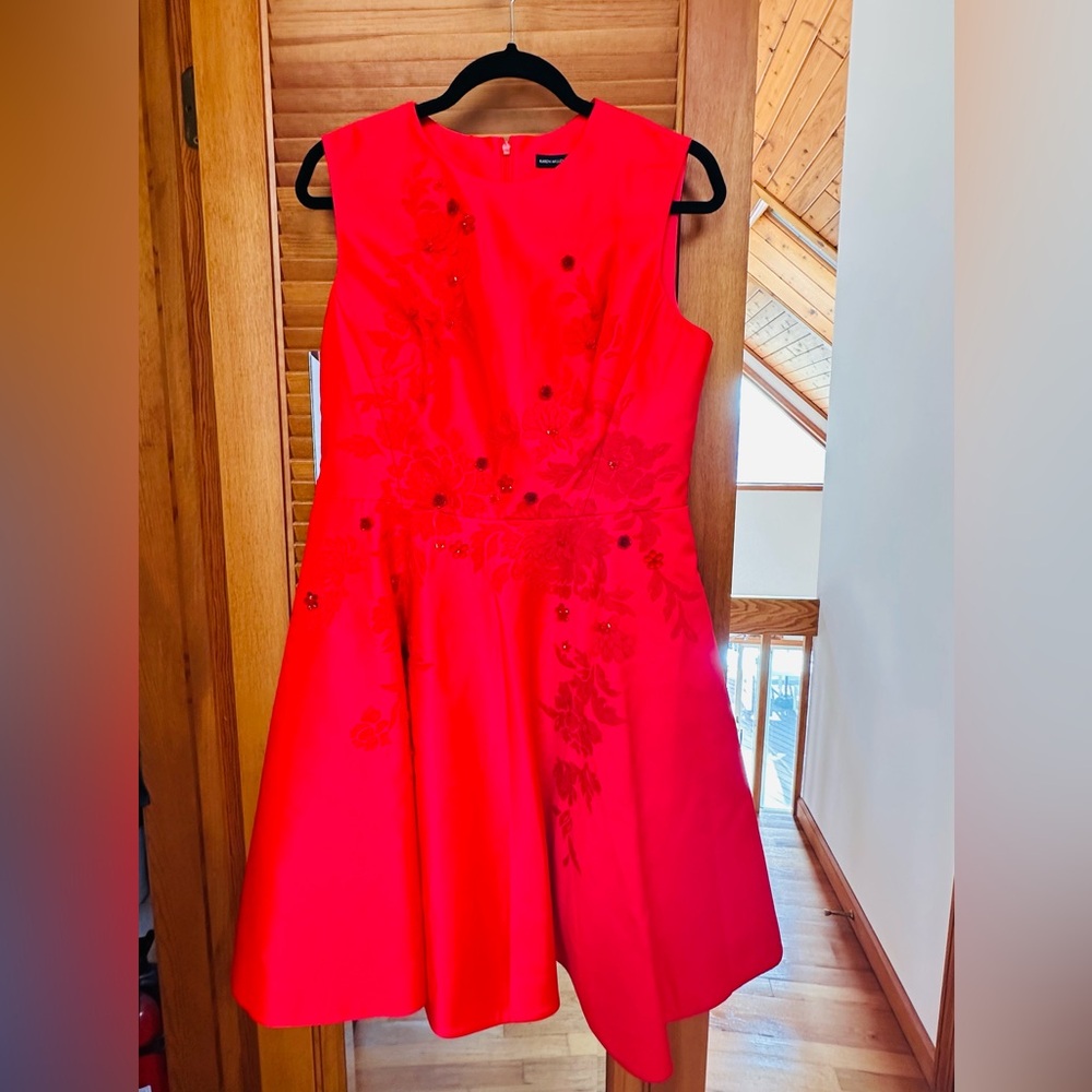 NWT Beautiful Red Karen Millen Party Dress